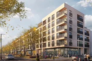 Apartamenty Dębowa, nowe mieszkania, Epol Holding, ul. Dębowa 1, Górna (Górniak), Łódź