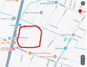 Działka 1 330,00 m², Łazy, Sprzedaż