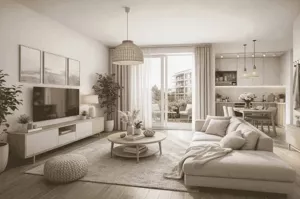 Mieszkanie trzypokojowe 69,25 m², Jabłonna, Sprzedaż