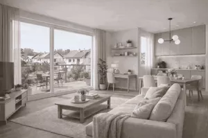 Mieszkanie trzypokojowe 59,41 m², Wołomin, Sprzedaż