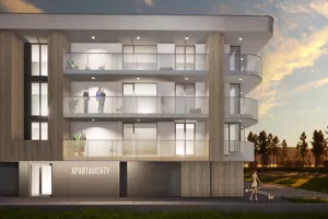Zielona Marina, nowe apartamenty inwestycyjne, Inwestycje Bobruk, ul. Kościelna 56, Mielno