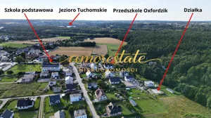 Działka 940,00 m², Tuchom, Szkolna, Sprzedaż