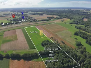 Działka 31 900,00 m², Hołówki Duże, Sprzedaż