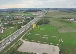 Działka 5 500,00 m², Rzędziany, Sprzedaż