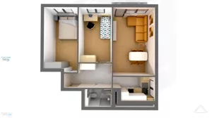 Mieszkanie trzypokojowe 55,70 m², Busko-Zdrój, Sprzedaż