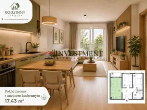 Mieszkanie trzypokojowe 52,56 m², Kędzierzyn-Koźle, Archimedesa, Sprzedaż