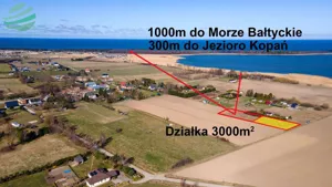Działka 3 000,00 m², Kopań, Sprzedaż