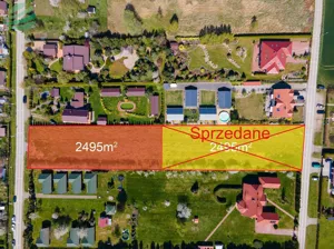 Działka 2 495,00 m², Darłowo, Polna, Sprzedaż