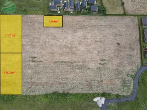 Działka 1 171,00 m², Rusinowo, Sosnowa, Sprzedaż