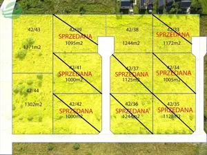 Działka 1 244,00 m², Rusinowo, Sosnowa, Sprzedaż