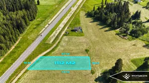 Działka 1 112,00 m², Harklowa, Sprzedaż