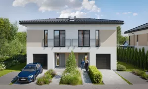 Dom bliźniak 129,62 m², Łazy, Łączności, Sprzedaż