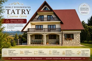 Dom wolnostojący 300,00 m², Czarna Góra, Nadwodnia, Sprzedaż