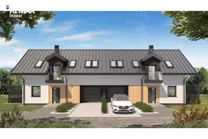 Dom bliźniak 337,00 m², Łodygowice, Ceramiczna, Sprzedaż
