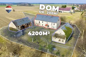 Dom wolnostojący 250,00 m², Stary Łom, Sprzedaż