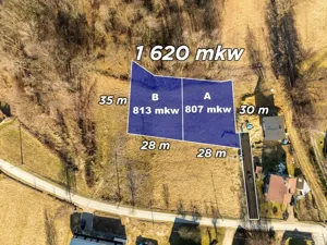 Działka 813,00 m², Siepraw, Akacjowa, Sprzedaż