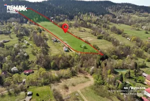 Działka 46 823,00 m², Las, Bacówka, Sprzedaż
