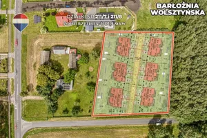 Działka 6 064,00 m², Barłożnia Wolsztyńska, Sprzedaż