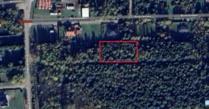 Działka 2 046,00 m², Błędowo, Bursztynowa, Sprzedaż