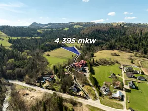 Działka 4 395,00 m², Szlachtowa, Cieśliska, Sprzedaż