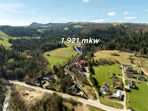 Działka 1 921,00 m², Szlachtowa, Cieśliska, Sprzedaż