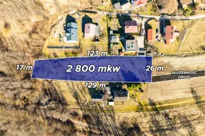 Działka 2 800,00 m², Regulice, Dolomitowa, Sprzedaż
