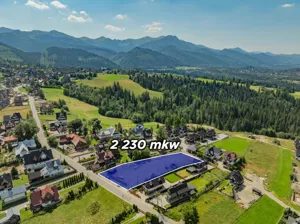 Działka 2 230,00 m², Zakopane, Hrube Wyżne, Sprzedaż
