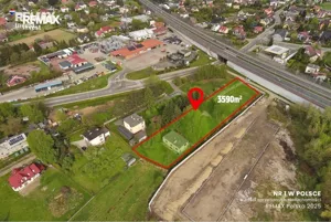 Działka 3 590,00 m², Bielsko-Biała, Ignacego Daszyńskiego, Sprzedaż