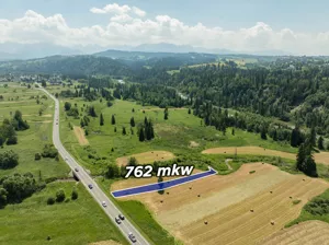 Działka 762,00 m², Jurgów, Sprzedaż