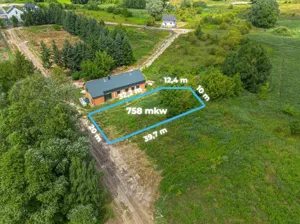 Działka 758,00 m², Gniezno, Kawiary, Sprzedaż