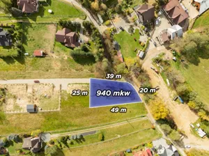 Działka 940,00 m², Nowy Targ, Klikuszówka, Sprzedaż