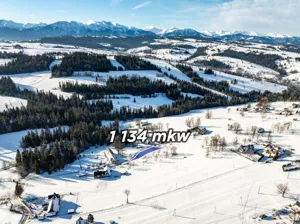Działka 1 134,00 m², Czerwienne, Kubirówka, Sprzedaż