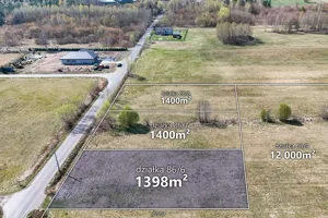 Działka 1 398,00 m², Ładne, Sprzedaż
