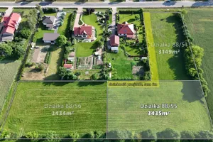 Działka 3 435,00 m², Łaziska, Sprzedaż