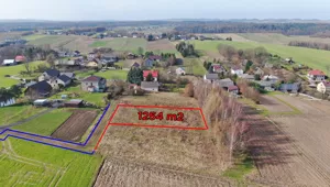 Działka 1 253,00 m², Łobzów, Sprzedaż