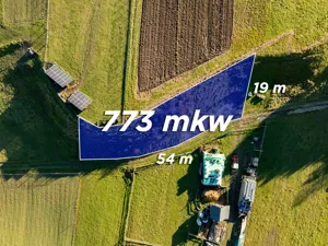 Działka 773,00 m², Niedzica, Sprzedaż