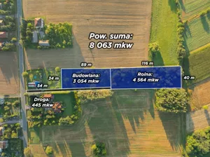 Działka 806 300,00 m², Nowa Wieś, Sprzedaż