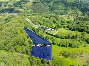 Działka 4 634,00 m², Ochotnica Dolna, Sprzedaż