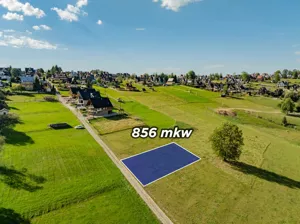 Działka 856,00 m², Ząb, Pod Ogród, Sprzedaż