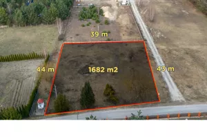 Działka 1 682,00 m², Przykory, Sprzedaż