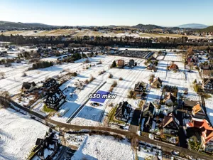 Działka 630,00 m², Szaflary, Rola Galicowa, Sprzedaż
