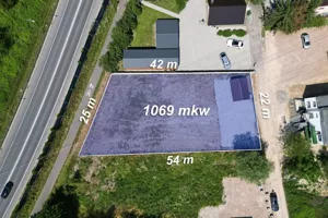 Działka 1 069,00 m², Kopanka, Skawińska, Wynajem