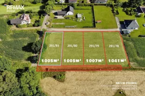 Działka 1 005,00 m², Pogwizdów, Zachodnia, Sprzedaż