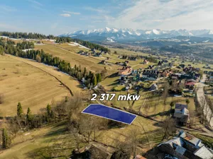 Działka 2 317,00 m², Czarna Góra, Zagóra, Sprzedaż