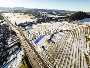 Działka 1 100,00 m², Szaflary, Zakopiańska, Sprzedaż
