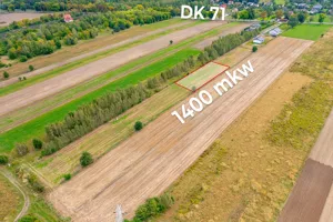 Działka 1 400,00 m², Skotniki, Zgierska, Sprzedaż
