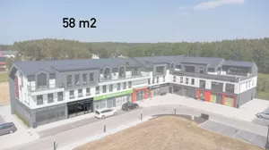 Lokal użytkowy 58,00 m², Dzierżążno, Błękitnej Armii, Wynajem