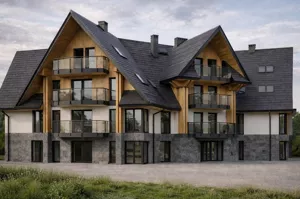 Mieszkanie jednopokojowe 45,22 m², Zakopane, Zofii i Witolda Paryskich, Sprzedaż