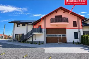 Mieszkanie dwupokojowe 59,00 m², Jaworze, Bielska, Wynajem