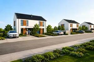 Osiedle Rajskie, nowe domy, KAL-INVEST, ul. Rajska, Wysogotowo